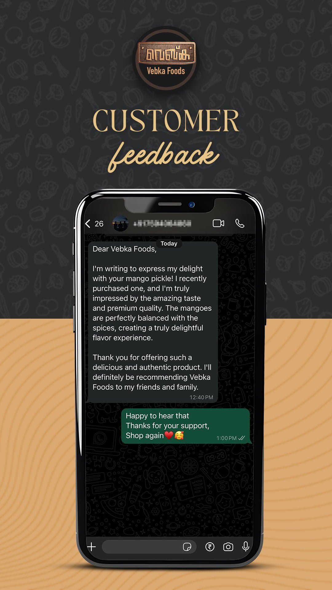 Vebka Feedback